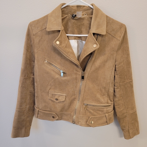 H&m suede rider jacket - Picture 3 of 4